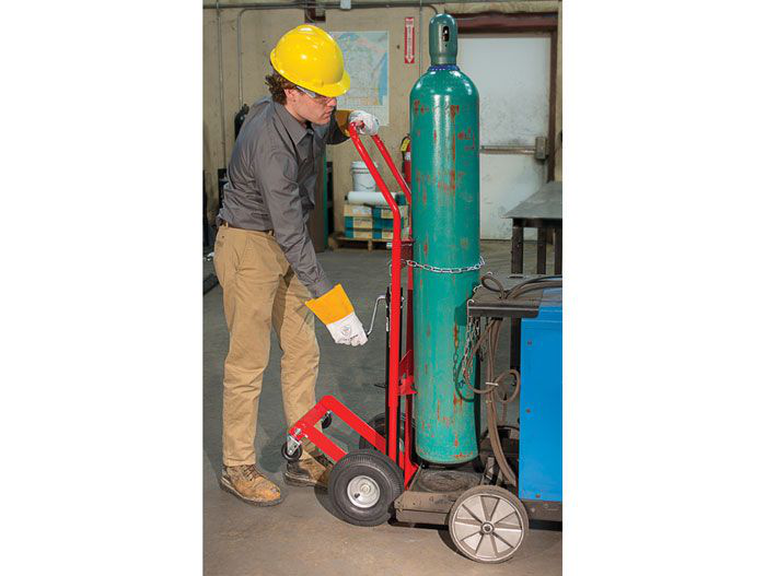 Lift-and-Load Single Cylinder Hand Truck - 35054