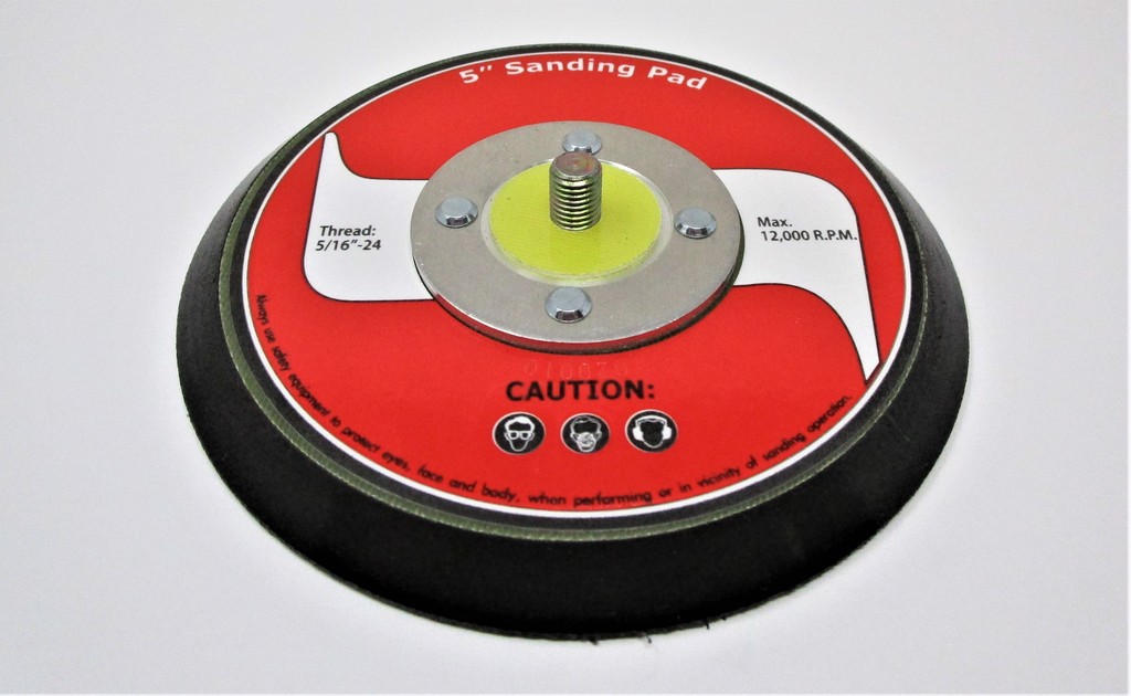 JET 5" Hook & Loop Pad For JAT-730, 5" RO Sander, R12 Series