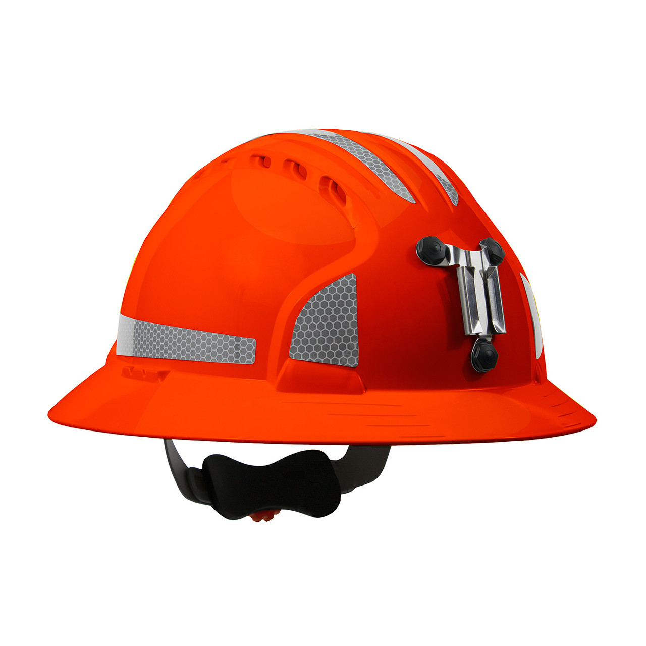 Evolution® Deluxe 6161 280-EV6161MCR2  Hard Hats, Size OS, Neon Orange