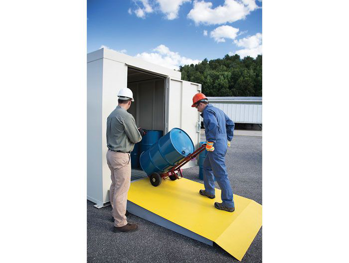 9-Drum, Non-Combustible Outdoor Safety Locker - 911090