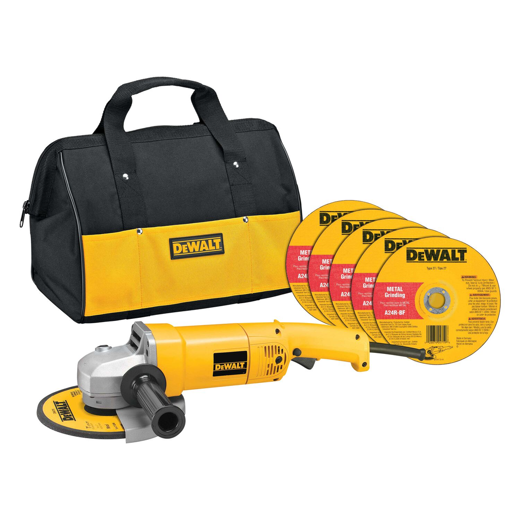 DEWALT 7" Medium Angle Grinder Kit