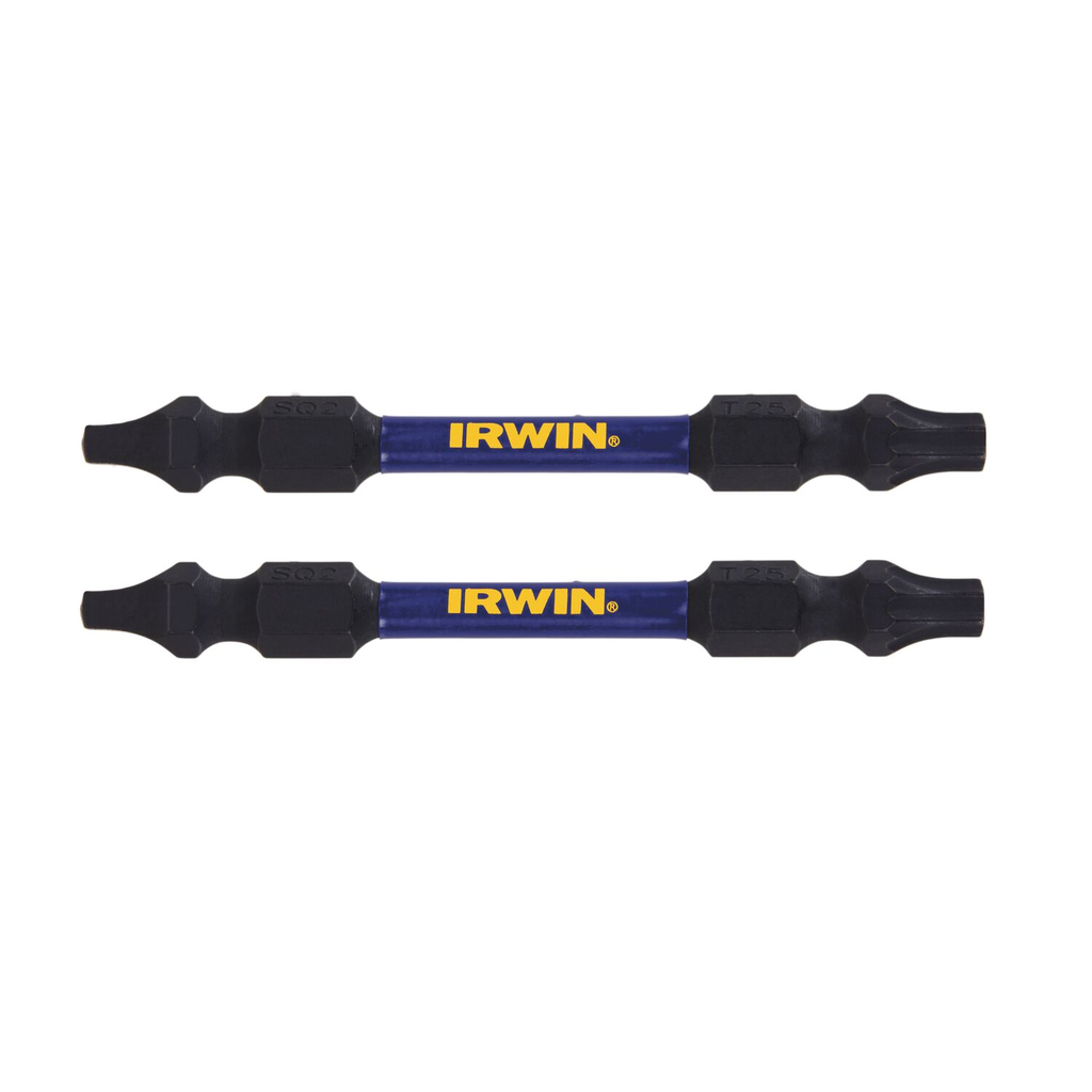 IRWIN IMPACT 2-1/2IN DE SQ2/TX25-2 PACK
