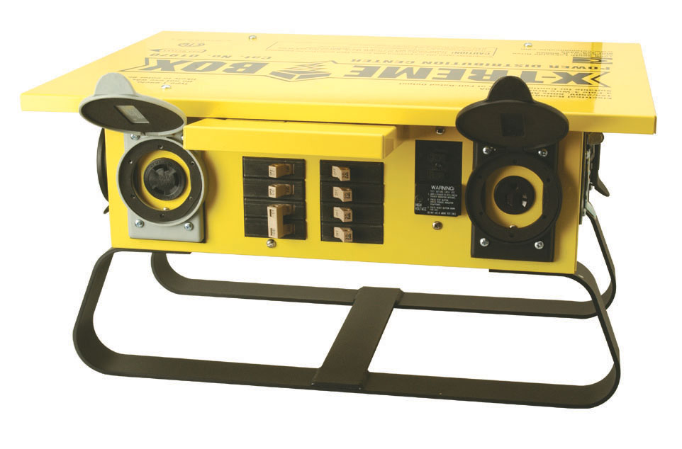 Southwire 50A TEMP PWR X-TREME BOX 6-STRAIGHT BLADE SLED BASE 1/EA