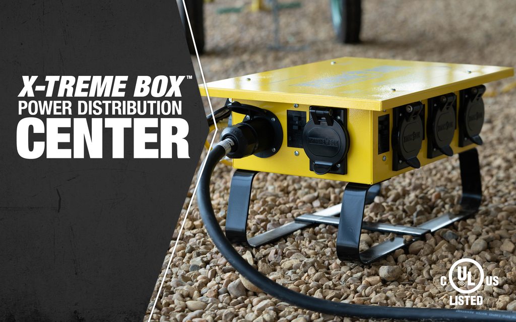 Southwire 50A TEMP PWR X-TREME BOX 6-STRAIGHT BLADE SLED BASE 1/EA
