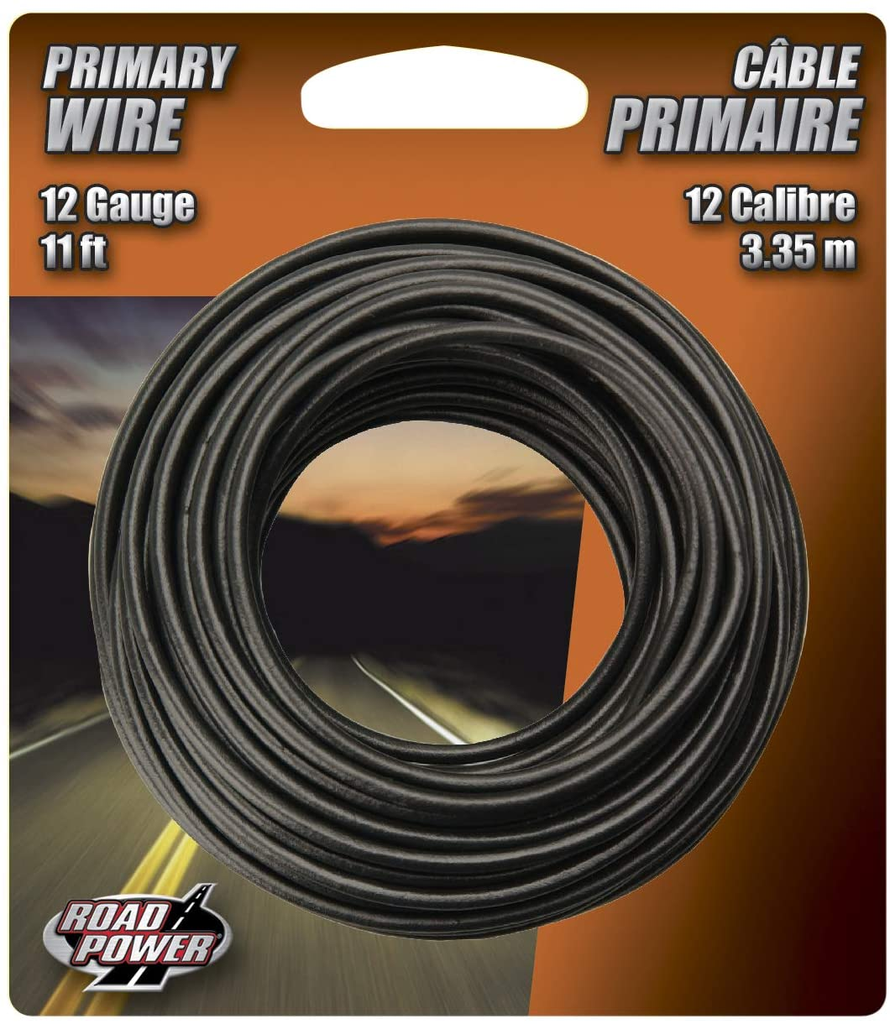 Southwire 11' 12 GAUGE PRIMARY WIRE (BLACK) 6/BX
