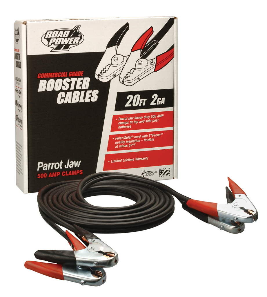 Southwire 2GA 20' PARROT JAW B/B BLK 2/BX