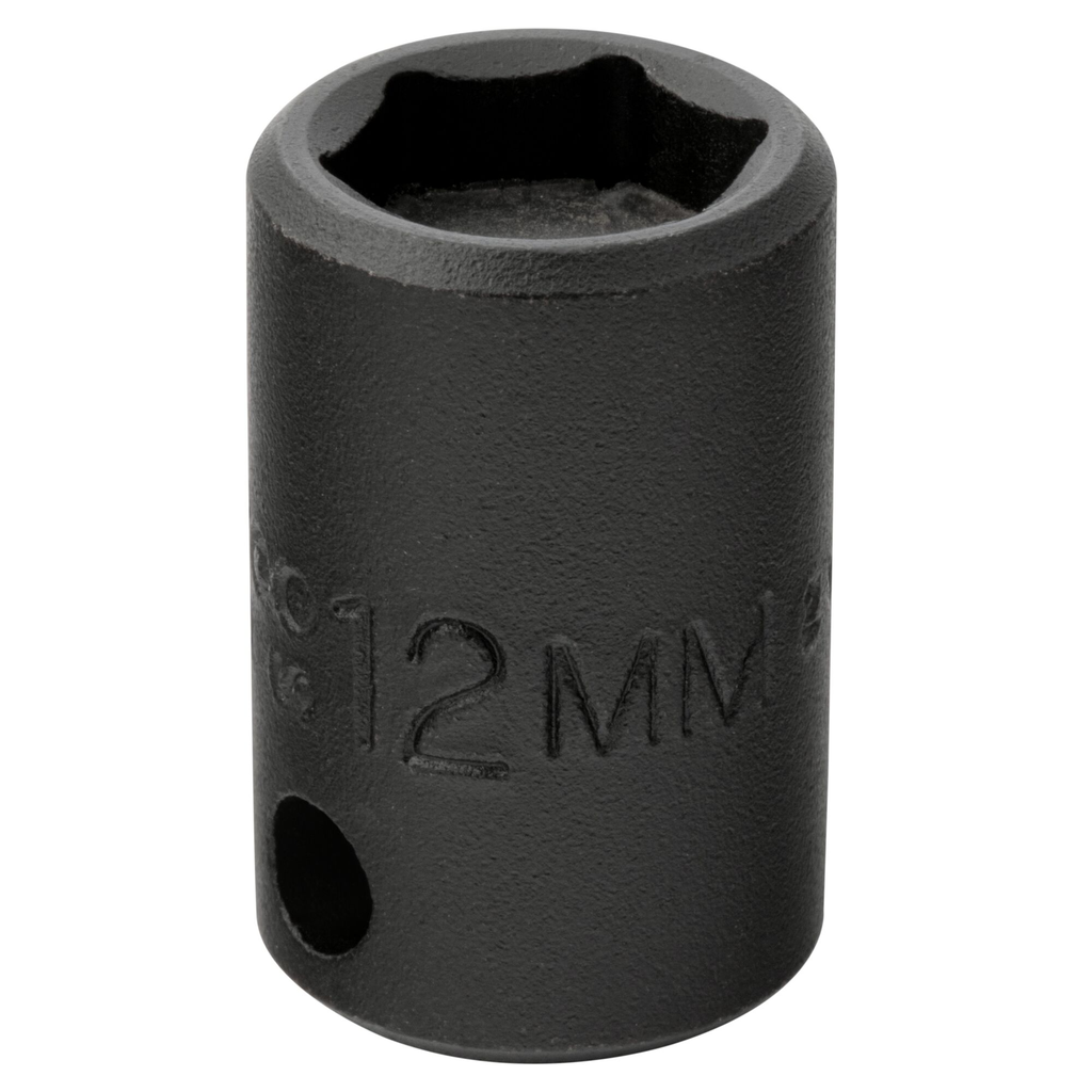 Proto® 3/8" Drive Metric High Strength Magnetic Impact Socket 12 mm - 6 Point 1/ea