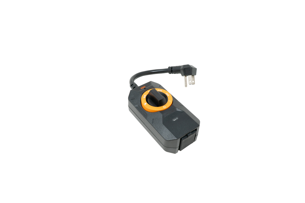 Woods TIMER, OUTDOOR 24-HOUR LIGHT SENSOR TIMER, 1 GROUNDED OUTLET 6/BX