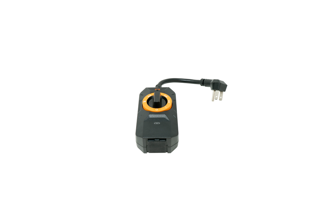 Woods TIMER, OUTDOOR 24-HOUR LIGHT SENSOR TIMER, 1 GROUNDED OUTLET 6/BX