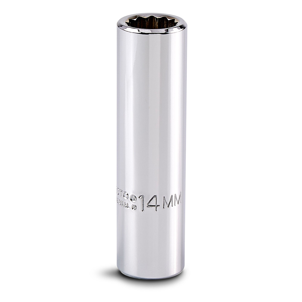 PROTO Socket Deep 1/2" DR 14 mm 12 PT