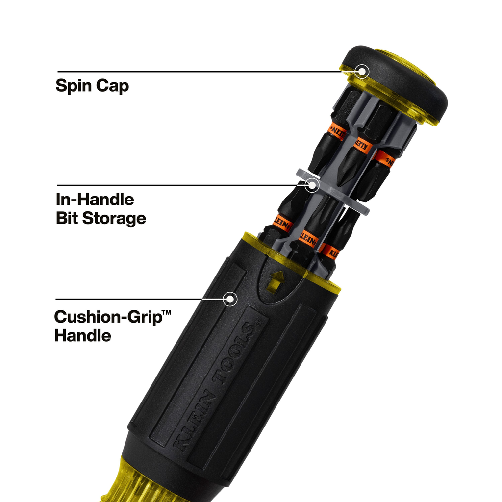 KNECT™ 16-in-1 Impact Rated Hybrid Screwdriver / Nut Driver
