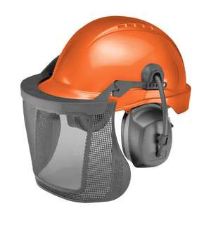 ProGuard System Vented w/6 Pt.Ratchet Mesh SafetyCap NRR27 1/EA