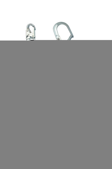 SafeWaze Heavyweight 6' Energy Absorbing Lanyard: Rebar Hook