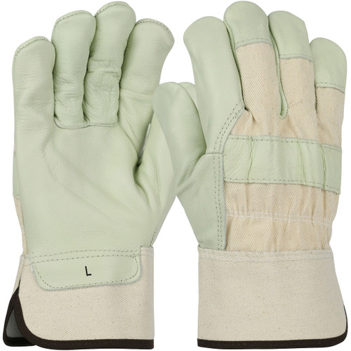 PIP® 5000  Leather Palm Gloves, Size XL, Natural