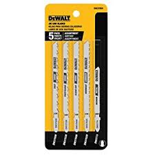 DEWALT Jigsaw Blades Set, T-Shank, 5-Piece