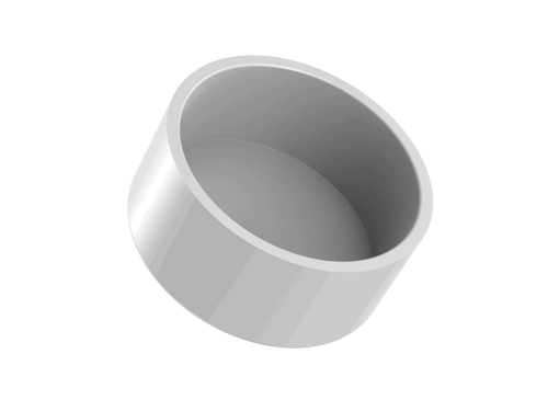 CAL AM PVC CAPS CAP PVC SCH. 40 4"