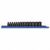 14 Pc. Impact Socket Set Metric 1/4" Drive