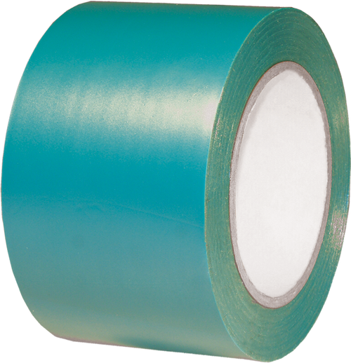 Electro-Tape 12" (300 mm)  x  36 yd PVC Protective Threshold Tape  -  Light Blue 4/CS