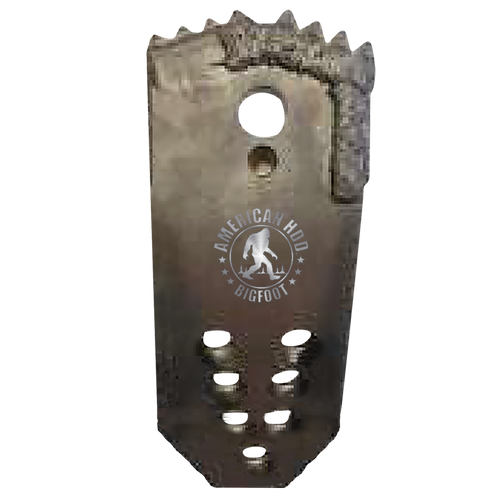 BIGFOOT Paddle Bit Vermeer® Compatible 7-Hole  -- 5/8" x 11, 5.0" Width, 1.0" Thick