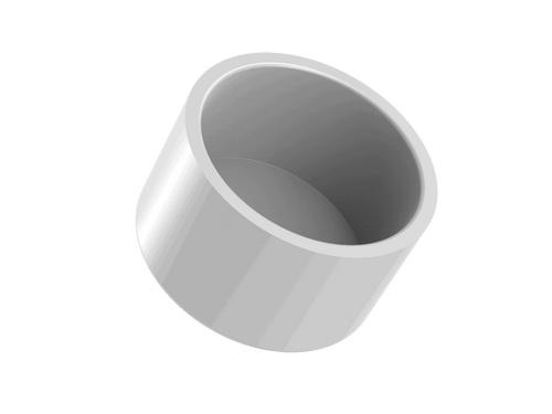 CAL AM PVC CAPS CAP PVC SCH. 40 2-1/2"