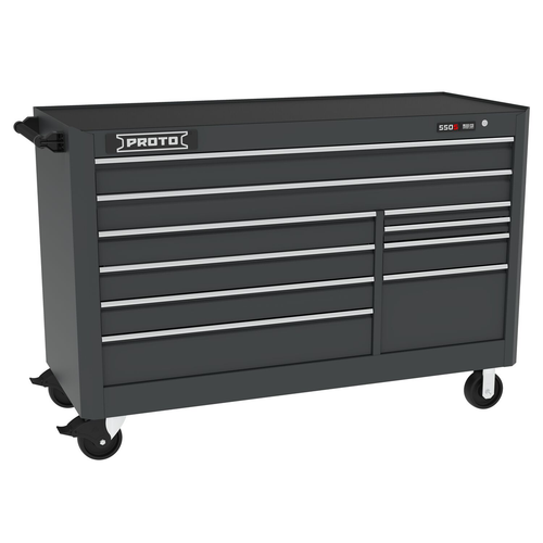WRKSTATION 66 IN 10 DWR BLACK