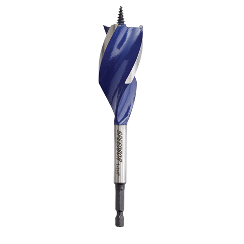 IRWIN 1-1/4" X 6"TRI FLUTE DRL BIT SPEEDBR MAX
