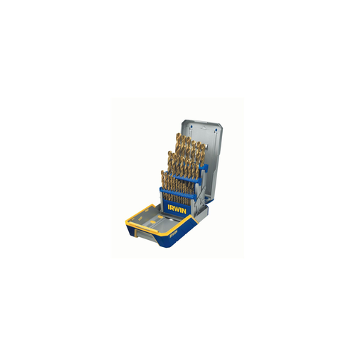 IRWIN 29PC DRILL BIT INDUST SET CASE TIN COAT