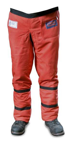 ProChaps 1000Denier Wrap Around Org Length 33 in from Waist 1/EA