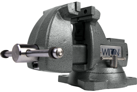 WILTON 744, Mechanics Vise 4" Jaw with Swivel Base