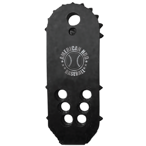 BASEBALL® Paddle Bit Ditch Witch® Compatible 6-Hole  -- 16 MM, 4.0" Width, 3/4" Thick