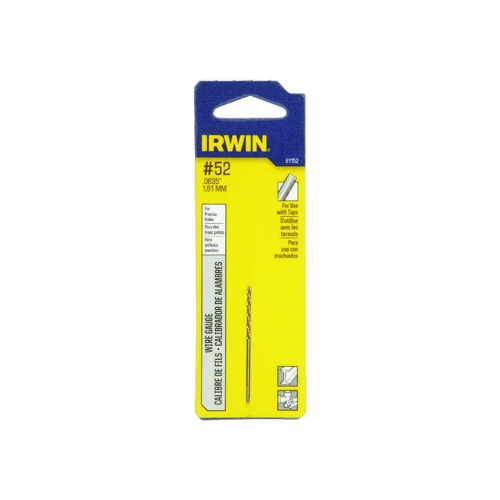 IRWIN DRL #52 GPW JL 118' BRT CARDED