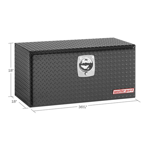 36" Standard Underbed - Alum, Gloss Black Finish