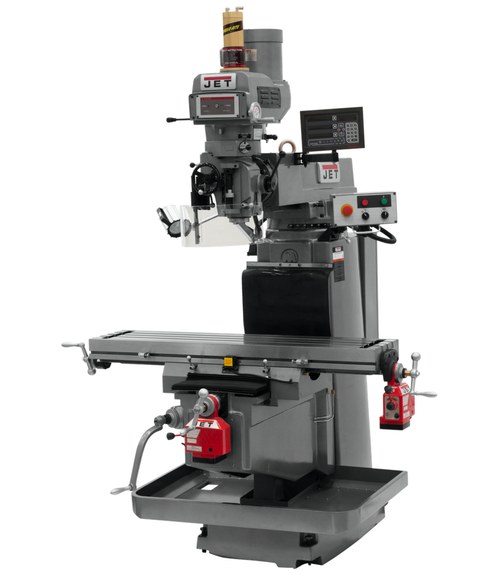 JTM-1254VS with NEWALL DP700 3X (Q) DRO, X & Y Powerfeeds & Air Power Drawbar