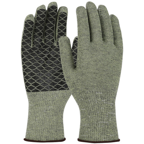 Kut Gard® M530-PCX1 Medium Weight Cut Resistant Gloves, Size S, Green, ANSI A4