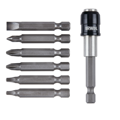 IRWIN 7PC SCREWDRIVING BIT SET