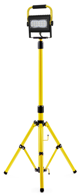 SOUTHWIRE Slim Series 30-Watt LED Work Light - Single Head w/ 2-Step Tripod 1/BX