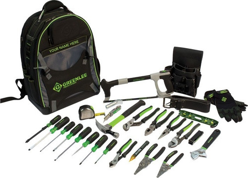 GREENLEE Professional Tool Backpack Kit