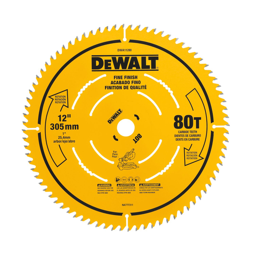 DEWALT 12 IN 80T SAW BLADE