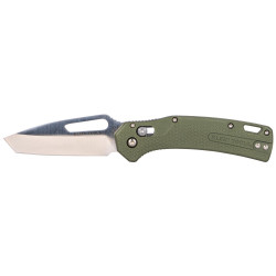 KTO Resurgence Knife, Tanto Blade, Moss Green Handle
