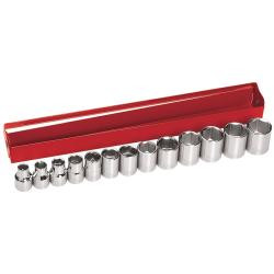 Klein 3/8" Drive Socket Set, Metric, 13 Pc