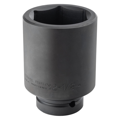 Proto® 1" Drive Deep Impact Socket 2-1/2" - 6 Point 1/ea