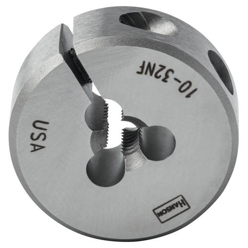 IRWIN DIE 10-32NF 1" RD ADJ