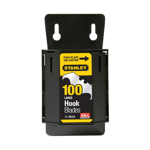 STANLEY 1996 Large Hook Blade With Dispenser 100/PK