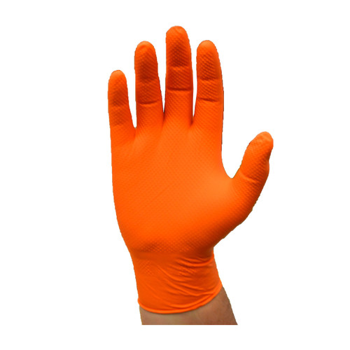 Ambi-dex® 2940  Disposable Gloves, Size S, Orange