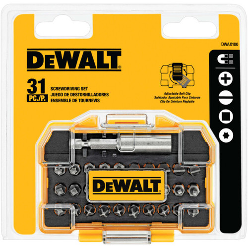 DEWALT Screwdriving Set, 31-Piece