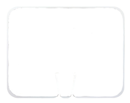 Cone Sign - White - Blank