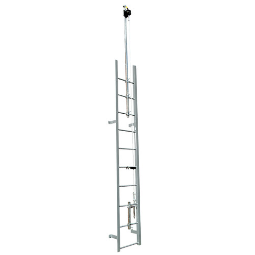 SafeWaze 90' VLL Cable Ladder System w/Extended Top Bracket, 2-person Complete Kit 