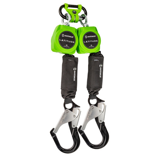 SafeWaze Latitude 6' Dual Web SRL: 1014 BWB, Alu Rebar Hooks