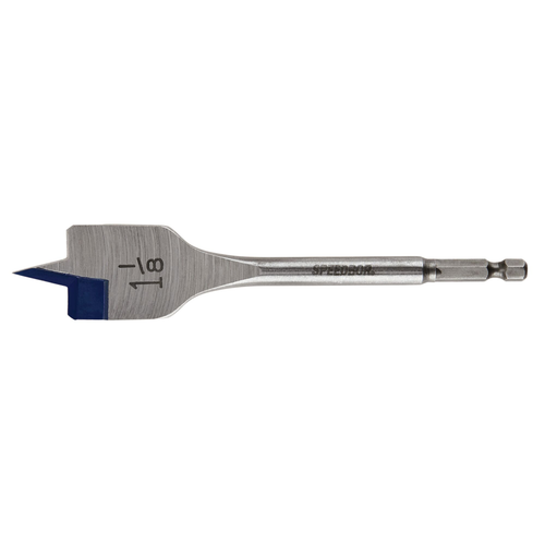 IRWIN FLAT BIT 1-1/8" X 6"  (P/N 88818)