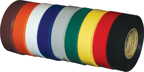 Electro-Tape 2" (48 mm)        x  66 ft 7mil Industrial Grade Vinyl Electrical Tape White 24/CS